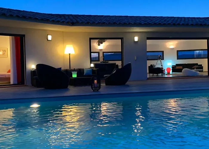 Villa Santa Giulia 240m2 Classee 5 Etoiles Vue 180 Degres Porto-Vecchio (Corsica)