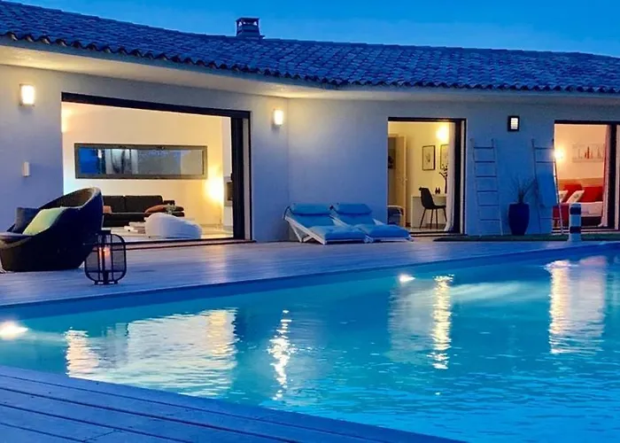 Santa Giulia 240m2 Classee 5 étoiles Vue 180 Degrès Villa Porto Vecchio